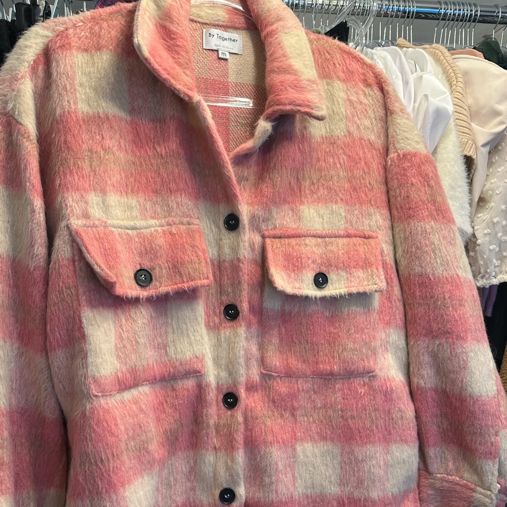 By Together pink/ tan jacket